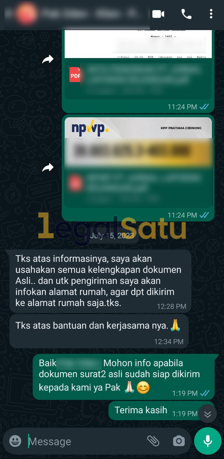 testimonial 2 legal satu